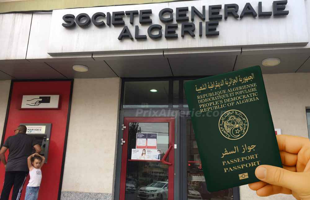 Société Général Algérie Passeport touristique