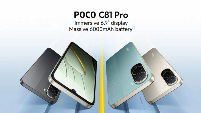 سعر ومواصفات Poco C81 Pro