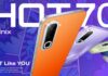 الإعلان عن هاتف Infinix HOT 70 بتصميم حراري متغير وبطارية 6000mAh سعر Infinix HOT 70 الجزائر