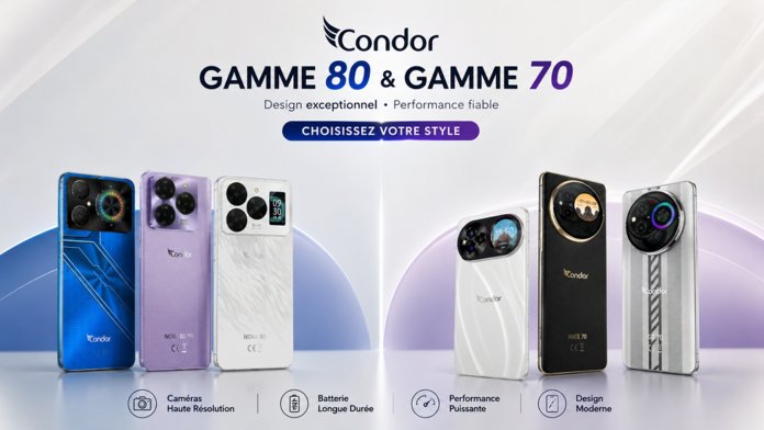 هواتف Condor GAMME 80 الجديدة في الجزائر مع الأسعار والمواصفات