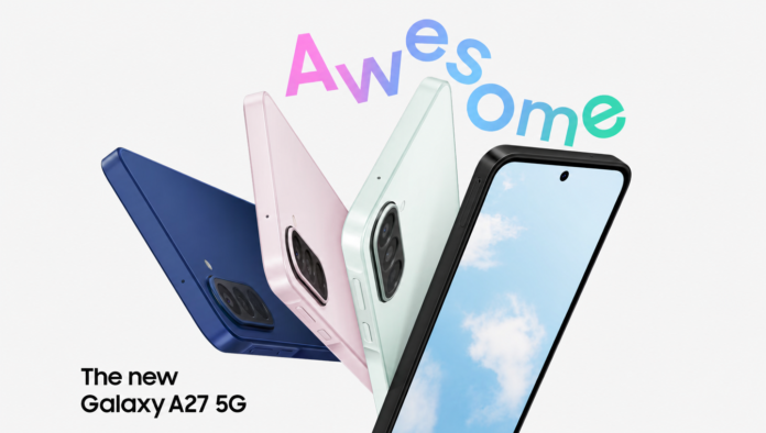 تعرف على مواصفات وسعر Samsung Galaxy A27 5G في الجزائر