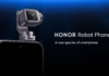 الإعلان عن هاتف Honor Robot Phone بكاميرا جيمبال من التيتانيوم ودقة 200 ميجابكسل سعر Honor Robot Phone في الجزائر