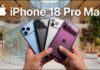 أسعار iPhone 18 في طريقها للارتفاع بسبب أزمة شرائح الذاكرة iPhone 18