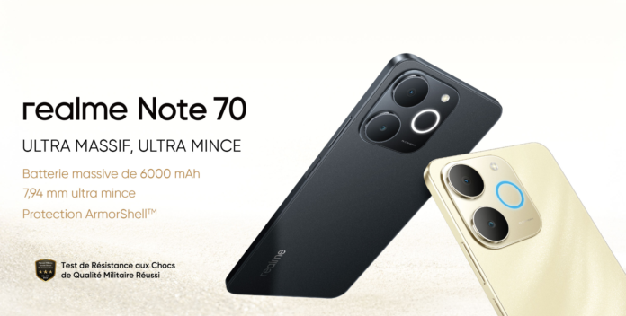 سعر هاتف realme Note 70 في الجزائر
