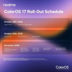 تحديث ColorOS 17 لهواتف ريلمي وقائمة الأجهزة المؤهلة ومواعيد الطرح