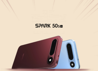 الإعلان عن هاتف TECNO SPARK 50s 5G ببطارية 6500mAh وشحن 45W سعر TECNO SPARK 50s 5G في الجزائر